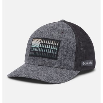 Columbia Mesh Tree Flag Ball, Gorras Grises Oscuro Para Mujer | 894312-ZOP